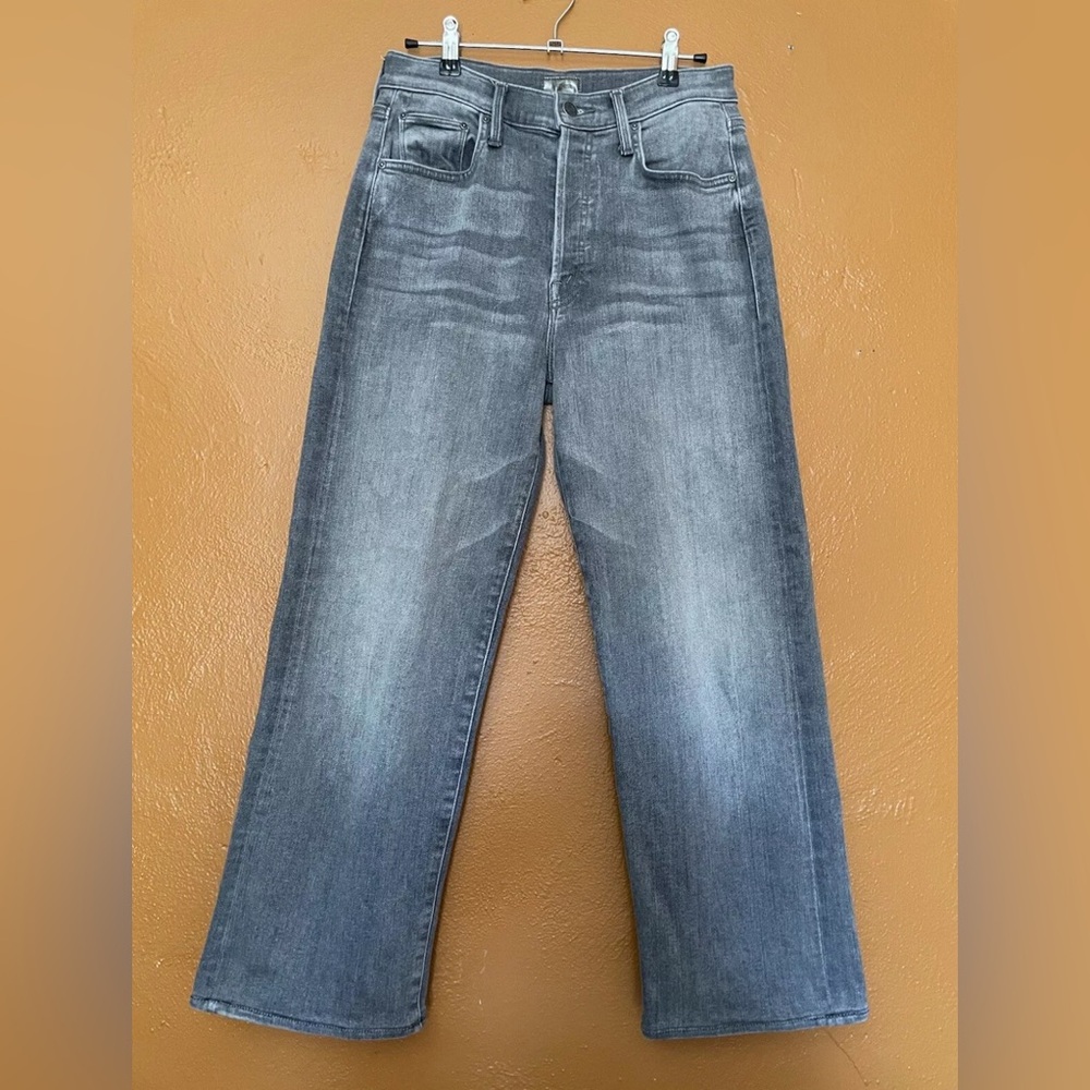 MOTHER The Rambler Ankle Jeans Size 27 Bars and Phrases (Gray) EUC